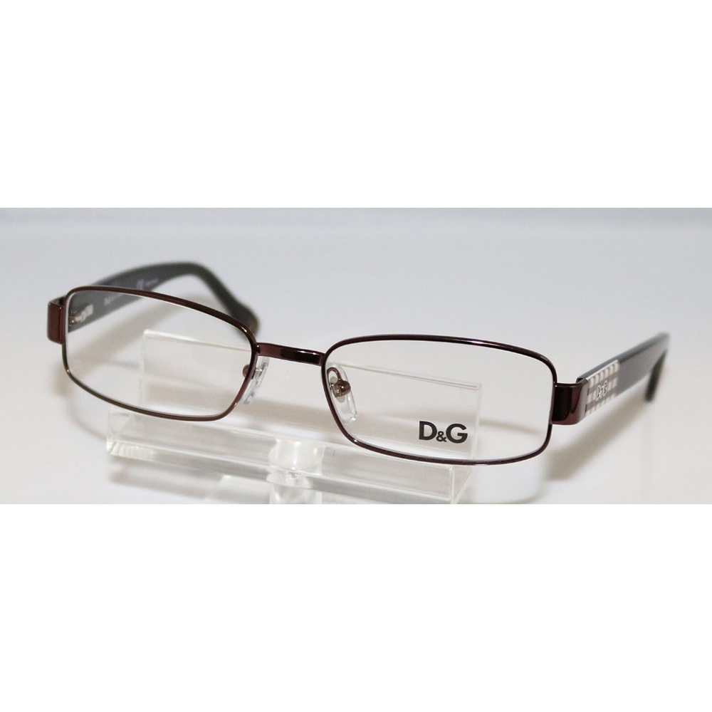 New Dolce & Gabbana Brown Eyeglasses